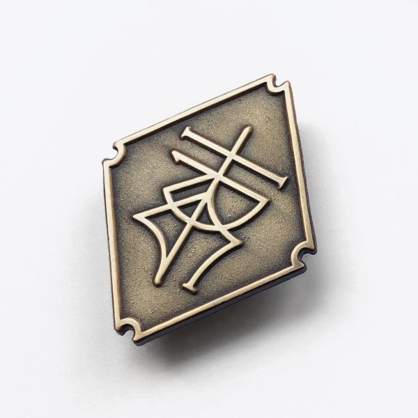 Throatruiner  Logo  Enamel Pin Hot on Sale