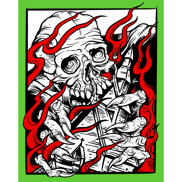 Abominable Electronics  Throne Torcher  Giclee Print Cheap - Image 2