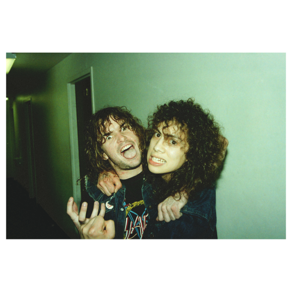 Harald Oimoen  Kerry King & Kirk Hammett: Seattle, WA (1985)  Giclee Print Hot on Sale - Image 2