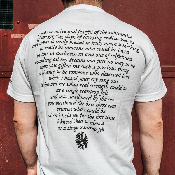 Converge  A Single Tear  White T-Shirt For Sale - Image 3